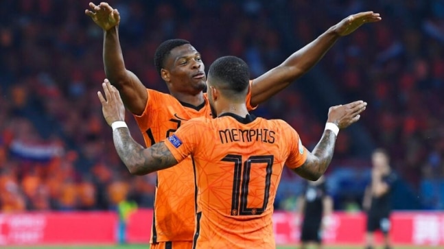 यूरो 2020: ऑस्ट्रिया के खिलाफ मेम्फिस डेपे और डेनजेल डमफ्रीज की आग के बाद नीदरलैंड 16 के दौर में पहुंच गया
