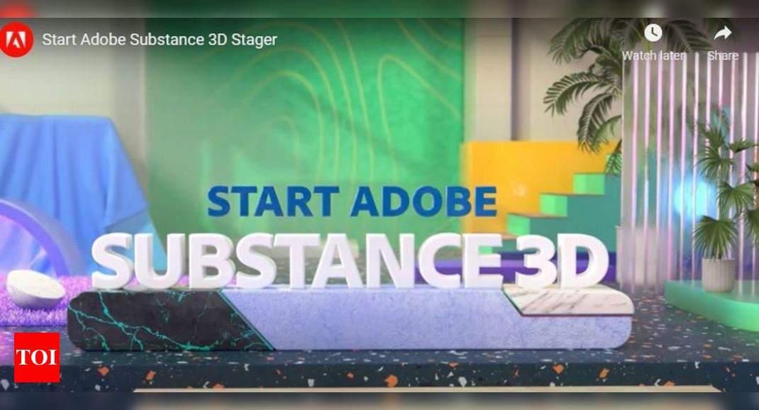 Adobe ने Substance 3D टूल लॉन्च किए - टाइम्स ऑफ़ इंडिया
