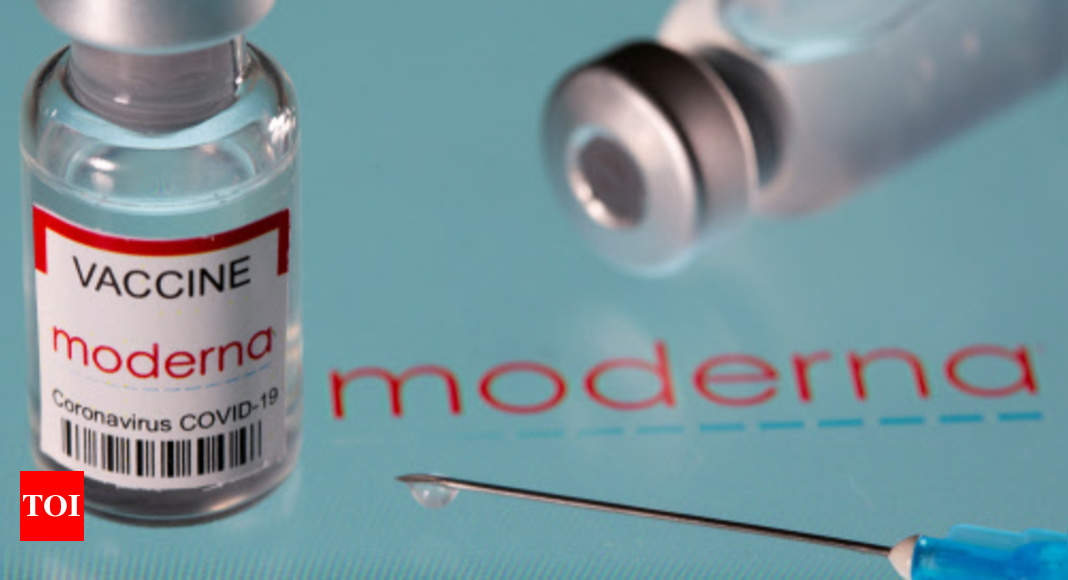मॉडर्ना ने भारत में अपने कोविड-19 टीके के लिए नियामकीय मंजूरी मांगी |  इंडिया न्यूज – टाइम्स ऑफ इंडिया