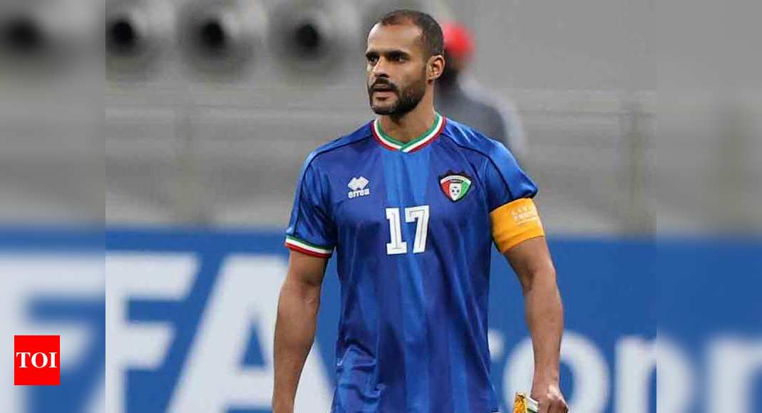 कुवैत के बदर अल-मुतावा बने दुनिया के सबसे कैप्ड खिलाड़ी |  फुटबॉल समाचार – टाइम्स ऑफ इंडिया Times