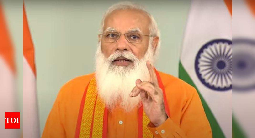 योग दिवस 2021: 7वें अंतर्राष्ट्रीय योग दिवस के अवसर पर प्रधानमंत्री मोदी का संबोधन |  इंडिया न्यूज – टाइम्स ऑफ इंडिया