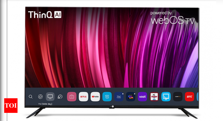 वेबओएस ऑपरेटिंग सिस्टम और मैजिक रिमोट के साथ दाइवा स्मार्ट टीवी 44,990 रुपये में लॉन्च – टाइम्स ऑफ इंडिया