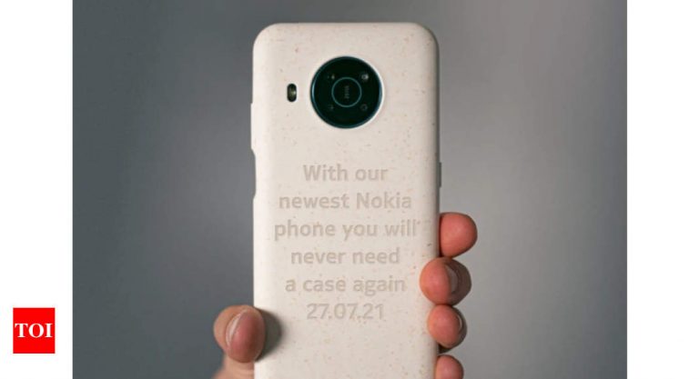 नोकिया: नोकिया एक नया फोन छेड़ता है जिसके लिए केस की आवश्यकता नहीं होगी – टाइम्स ऑफ इंडिया