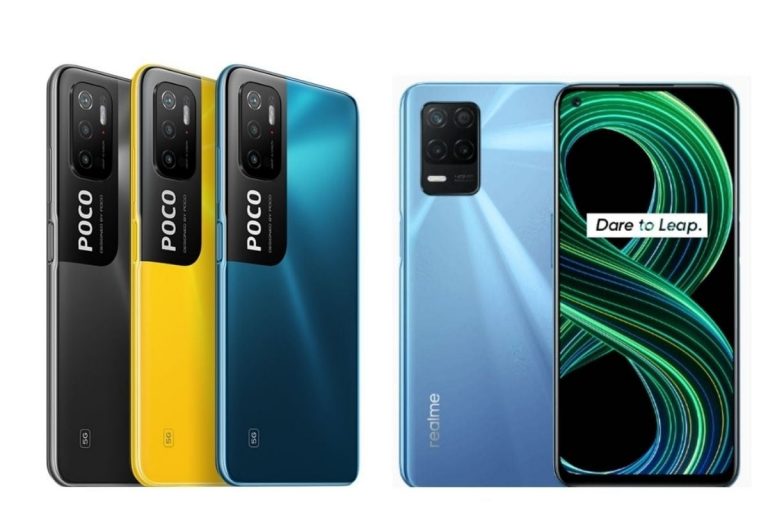 जुलाई 2021 में 20,000 रुपये से कम में भारत में सर्वश्रेष्ठ 5G फ़ोन: Realme 8, iQoo Z3