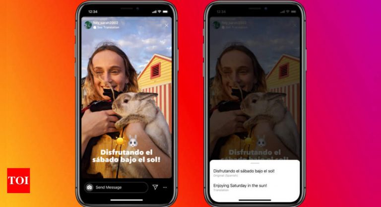 इंस्टाग्राम कहानियां: इंस्टाग्राम विदेशी भाषाओं में कहानियां देखना आसान बनाता है: आप सभी को जानने की जरूरत है – टाइम्स ऑफ इंडिया