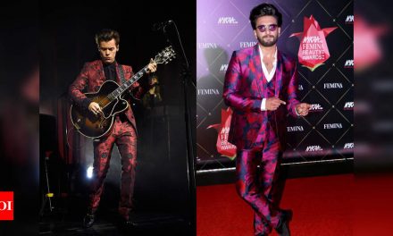 रणवीर सिंह बनाम हैरी स्टाइल्स: इसे किसने बेहतर पहना?  – टाइम्स ऑफ इंडिया