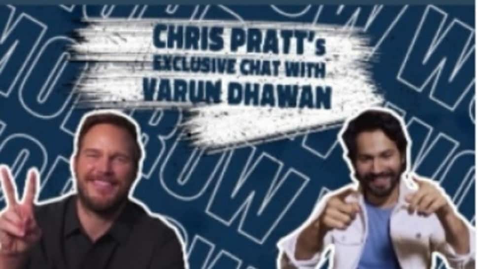 Chris Pratt dances to &#039;Tan tana tan&#039; with Varun Dhawan