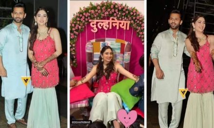 राहुल वैद्य-दिशा परमार शादी: मेहंदी सेरेमनी के साथ प्री-वेडिंग सेलिब्रेशन शुरू- देखिए!