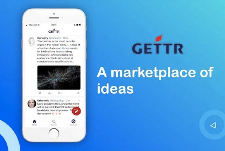 पूर्व सदस्य समूह के सदस्यों के लिए GETTR नाम से सोशल मीडिया ने