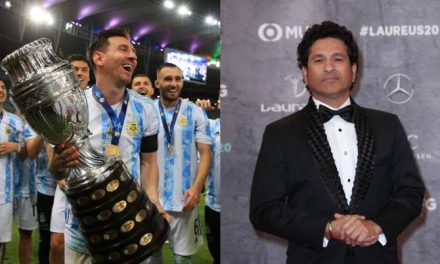 ‘प्रेरणादायक’ जारी रखें: सचिन तेंदुलकर ने कोपा अमेरिका जीत के लिए लियोनेल मेस्सी और अर्जेंटीना को बधाई दी