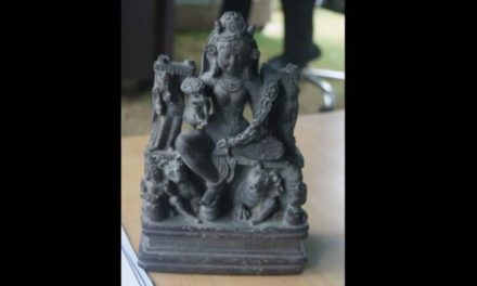 जम्मू-कश्मीर में मिलीं देवी दुर्गा की 1200 साल पुरानी प्राचीन मूर्ति