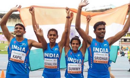 विश्व अंडर-20 एथलेटिक्स चैंपियनशिप में भारत ने 4X400 मीटर का कांस्य पदक जीता