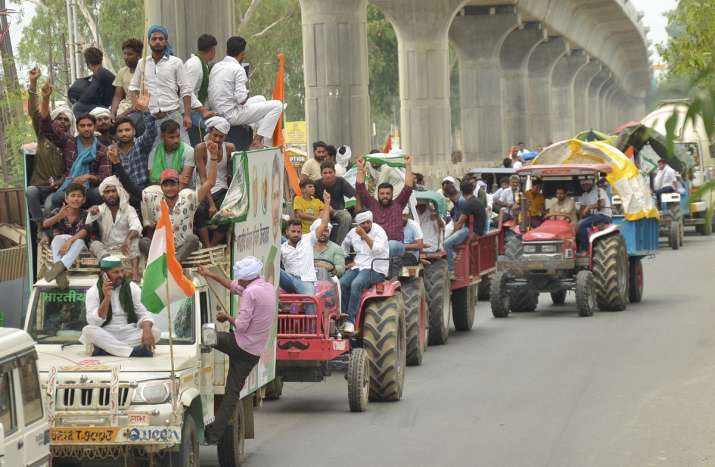 स्वतंत्रता दिवस पर तिरंगा रैली निकालने के लिए किसान संघों का विरोध