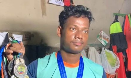 Living in a Thatched House, National Level Gold Medalist Seeks Financial Assistance