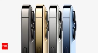 prores: iPhone 13 Pro ProRes will be available with future update – Times of India