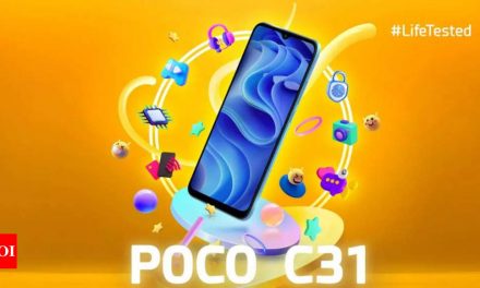 पोको: 30 सितंबर को लॉन्च से पहले पोको C31 के स्पेक्स का खुलासा – टाइम्स ऑफ इंडिया