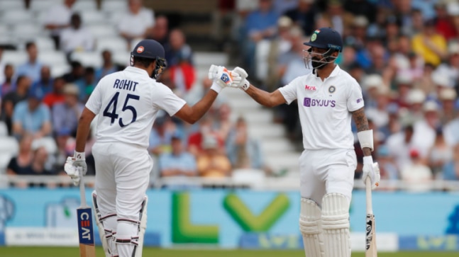 ओवल टेस्ट: वोक्स के अर्धशतक के बाद रोहित, राहुल स्थिर भारत ने इंग्लैंड को दूसरे दिन पहली पारी में 99 रन की बढ़त दिलाई