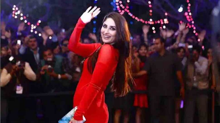 Kareena Kapoor Khan paints the town in romantic red in this monotone outfit, looks stunning