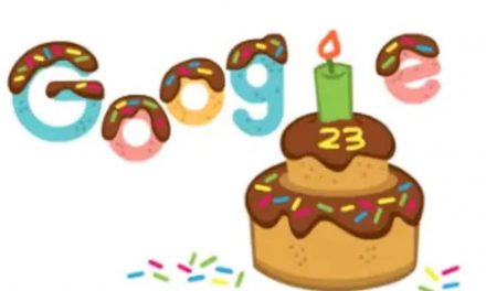 Google 23 साल का हुआ, होमपेज केक डूडल के साथ मनाया जन्मदिन
