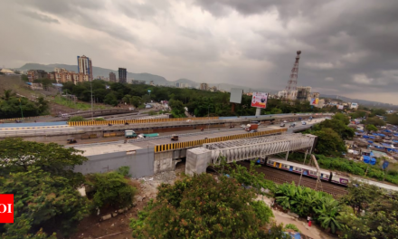 ठाणे : कोपरी पुल के चार लेन का उद्घाटन |  ठाणे समाचार – टाइम्स ऑफ इंडिया