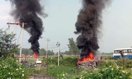 लखीमपुर खीरी हिंसा स्थल पर मिले गोलियों के गोले, पुलिस हिरासत में दो लोग: रिपोर्ट