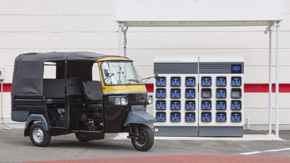 होंडा भारत में इलेक्ट्रिक ऑटो रिक्शा के लिए ‘मोबाइल पावर पैक ई:’ स्वैपेबल बैटरी सेवा पेश करेगी