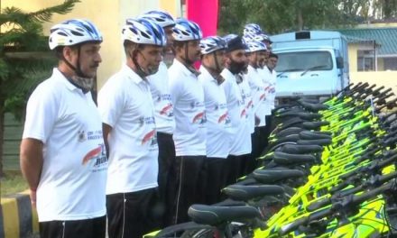 सीआरपीएफ ने जम्मू में ‘आजादी का अमृत महोत्सव’ के तहत साइकिल रैली का आयोजन किया