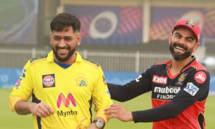 ‘किंग इज बैक’: जब धोनी ने कोहली को अपनी सीट से उछाला;  आईपीएल 2021 के फाइनल में सीएसके