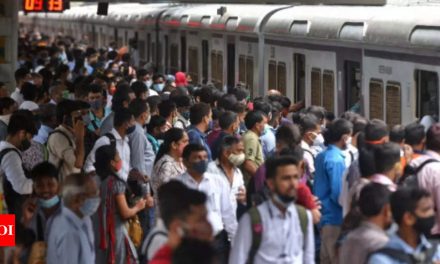 मुंबई: मध्य रेलवे ट्रैक के कर्मचारी ने रेल फ्रैक्चर का पता लगाया, दुर्घटना को रोका |  मुंबई समाचार – टाइम्स ऑफ इंडिया