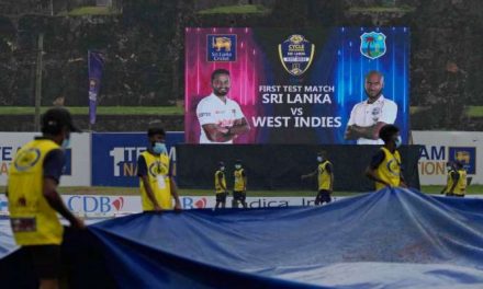 SL vs WI पहला टेस्ट: विंडीज 224-9, बारिश से प्रभावित दिन 3 के बाद श्रीलंका को 162 से पीछे