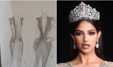 मिस यूनिवर्स 2021: फैशन डिजाइनर सायशा शिंदे द्वारा साझा किया गया हरनाज संधू का फिनाले गाउन स्केच