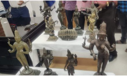चेन्नई में करीब 40 करोड़ रुपये की भारतीय देवी-देवताओं की प्राचीन मूर्तियां जब्त
