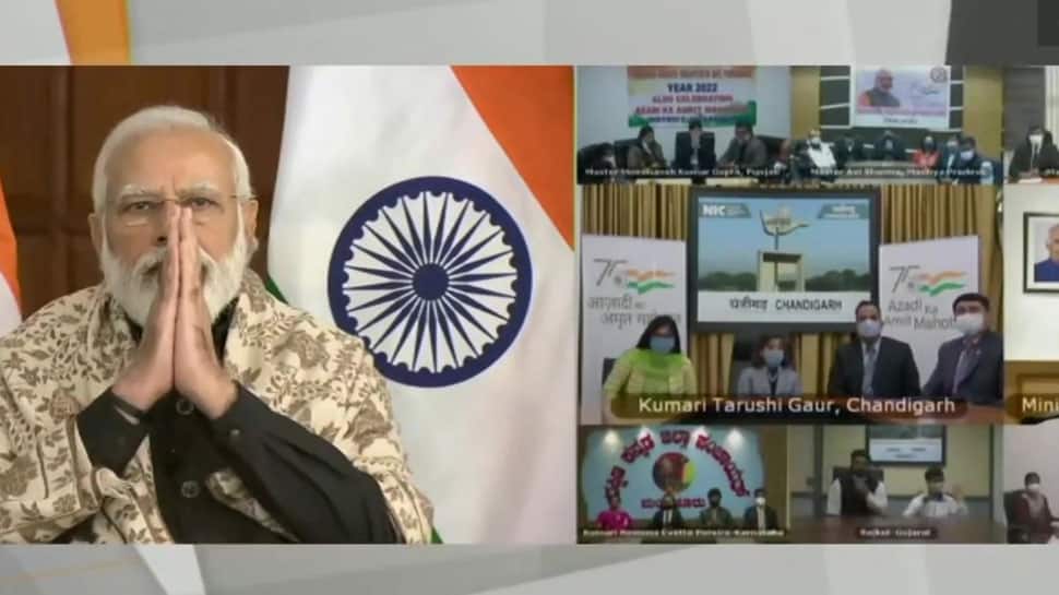 प्रधान मंत्री नरेंद्र मोदी ने प्रधान मंत्री राष्ट्रीय बाल पुरस्कार प्राप्तकर्ताओं के साथ बातचीत की, डिजिटल प्रमाण पत्र प्रदान किए