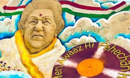 आरआईपी लता मंगेशकर: सुदर्शन पटनायक ने दिवंगत किंवदंती को सुंदर कलाकृति समर्पित की