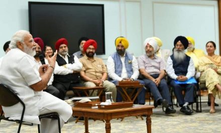 दिल्ली में प्रमुख सिख बुद्धिजीवियों से मिले पीएम मोदी, किसानों के कल्याण, पंजाब के विकास पर की चर्चा