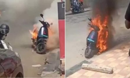 पुणे में ओला इलेक्ट्रिक स्कूटर में लगी आग, जांच के आदेश – देखें वीडियो