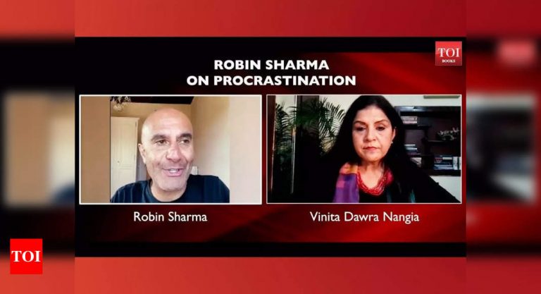 कठिन जीवन जीना स्वयं को जानने का सबसे आसान मार्ग है: रॉबिन शर्मा – टाइम्स ऑफ इंडिया