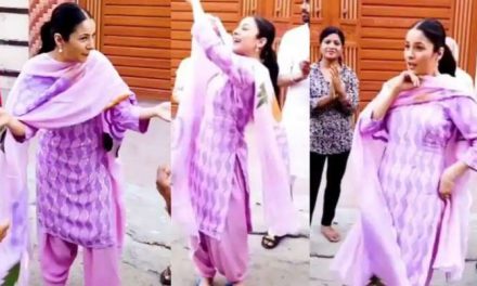 शहनाज़ गिल पारंपरिक पंजाबी ‘बोलियां’ गा रही हैं और नृत्य कर रही हैं ऑनलाइन दिल पिघला रही है |  वीडियो देखें