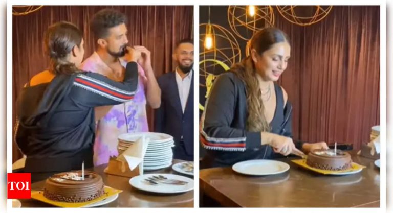 How to make हुमा कुरैशी की नम चॉकलेट बर्थडे केक – टाइम्स ऑफ़ इंडिया