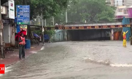 मुंबई में बारिश: जलजमाव के कारण अंधेरी मेट्रो यातायात के लिए बंद |  मुंबई समाचार – टाइम्स ऑफ इंडिया