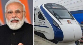प्रधानमंत्री नरेंद्र मोदी कल तीसरी वंदे भारत एक्सप्रेस ट्रेन को हरी झंडी दिखाएंगे, यहां देखें गति और विशेषताएं