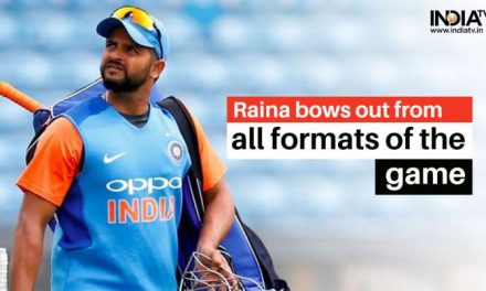 सुरेश रैना ने क्रिकेट के सभी प्रारूपों से किया संन्यास का ऐलान, शेयर किया दिल को छू लेने वाला ट्वीट