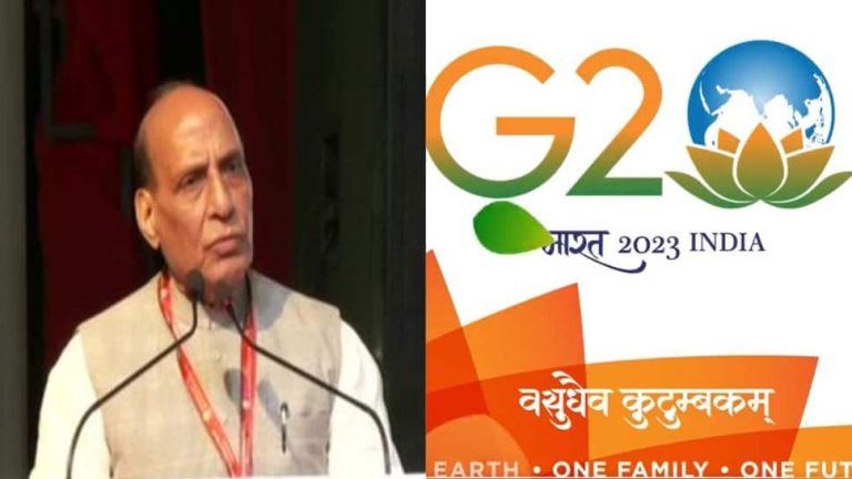 ‘क्या हमें भारतीय संस्कृति को भूल जाना चाहिए?’  राजनाथ सिंह ने G20 ‘कमल’ लोगो विवाद पर कांग्रेस की खिंचाई की