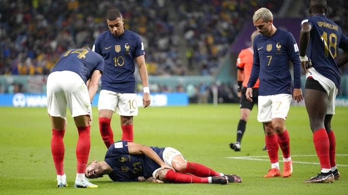FIFA WC 2022: लुकास हर्नांडेज़ घुटने की चोट के कारण टूर्नामेंट से बाहर हो गए।  साभार: ए.पी