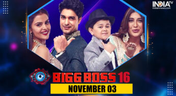 बिग बॉस 16, नवंबर 3 LIVE अपडेट्स: टीना अस्थायी रूप से घर से बाहर निकली, शालिन ने जारी रखा चिकन ‘ड्रामा’
