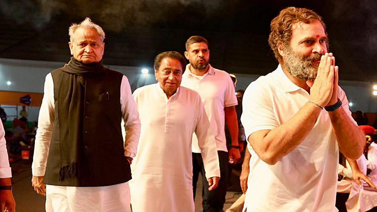 कांग्रेस शासित राजस्थान में राहुल गांधी की भारत जोड़ो यात्रा शुरू हो गई है
