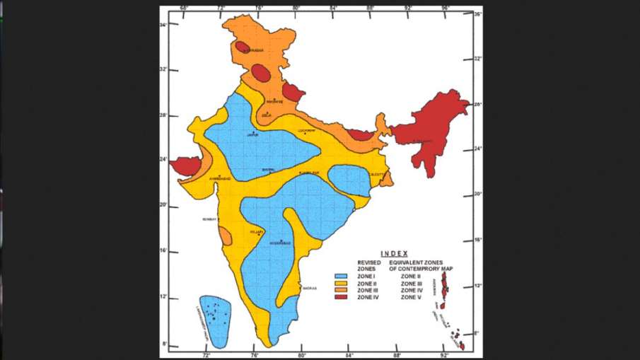 भारत भूकंपीय क्षेत्र, तुर्की भूकंप, तुर्की भूकंप नवीनतम, भारत उच्च जोखिम भूकंप