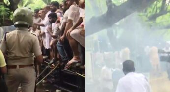 देखो | केरल के बजट के खिलाफ कोच्चि में कांग्रेस के विरोध प्रदर्शन के रूप में पुलिस ने आंसू गैस, पानी के तोपों का इस्तेमाल किया