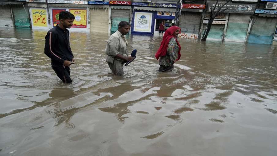 पाकिस्तान में फिर से हुई बारिश की बारिश