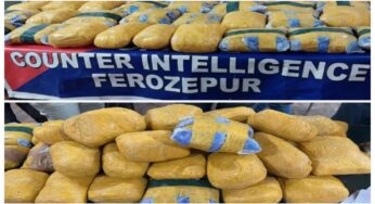 Punjab’s biggest drug haul: Police seize 77 kg heroin, 4 smugglers arrested